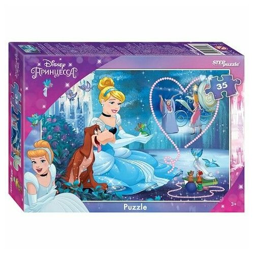 Пазлы (35эл) Золушка-3 (Disney) 91443 (Степ Пазл)