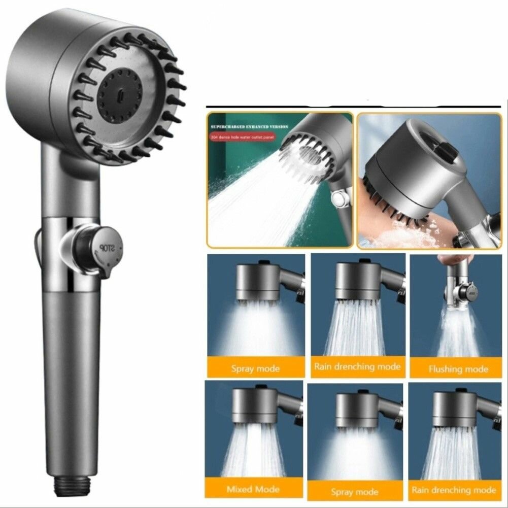 фото Насадка для душа с турбонаддувом TURBOCHARGED SHOWER HEAD