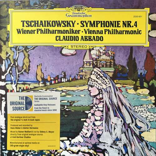 Claudio Abbado, Vienna Philharmonic - Tschaikowsky: Symphonie Nr. 4 (486 4514) cure seventeen seconds 180g limited numbered edition colored vinyl