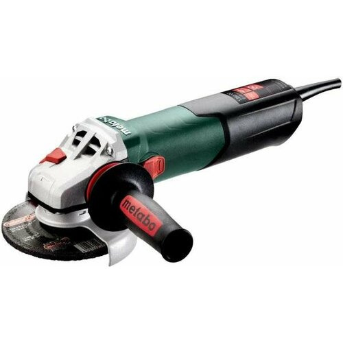 Углошлифовальная машина Metabo W 13-125 Quick 1350Вт 11000об/мин рез. шпин: M14 d=125/150мм углошлифовальная машина интерскол ушм 115 900 900вт 11000об мин рез шпин m14 d 115мм