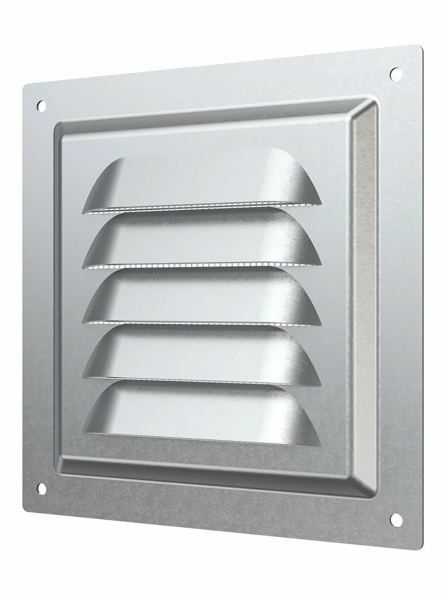 Решетка вентиляционная металлическая 125x125 на кухню