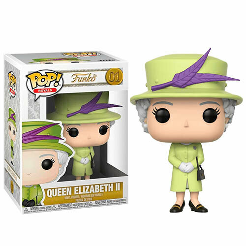 Фигурка Funko POP! Королева Елизавета II в зеленом костюме (Queen Elizabeth II) #01 брюки megapolis виндзор