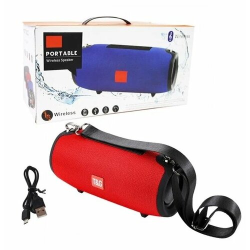 Портативная колонка Bluetooth с USB-портом TG125 10 Вт черная 89000₽