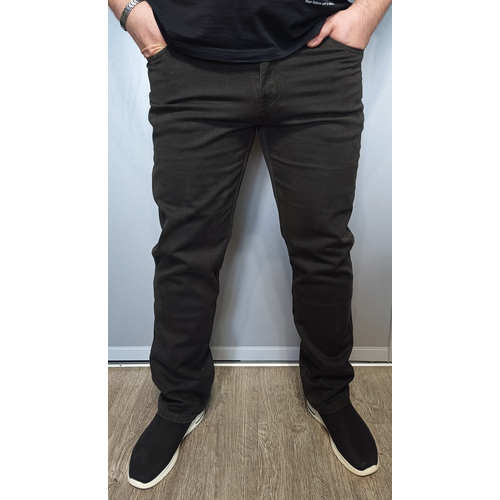 Джинсы классические Montana, размер W34 L34, черный джинсы классические montana размер w34 l34 серый