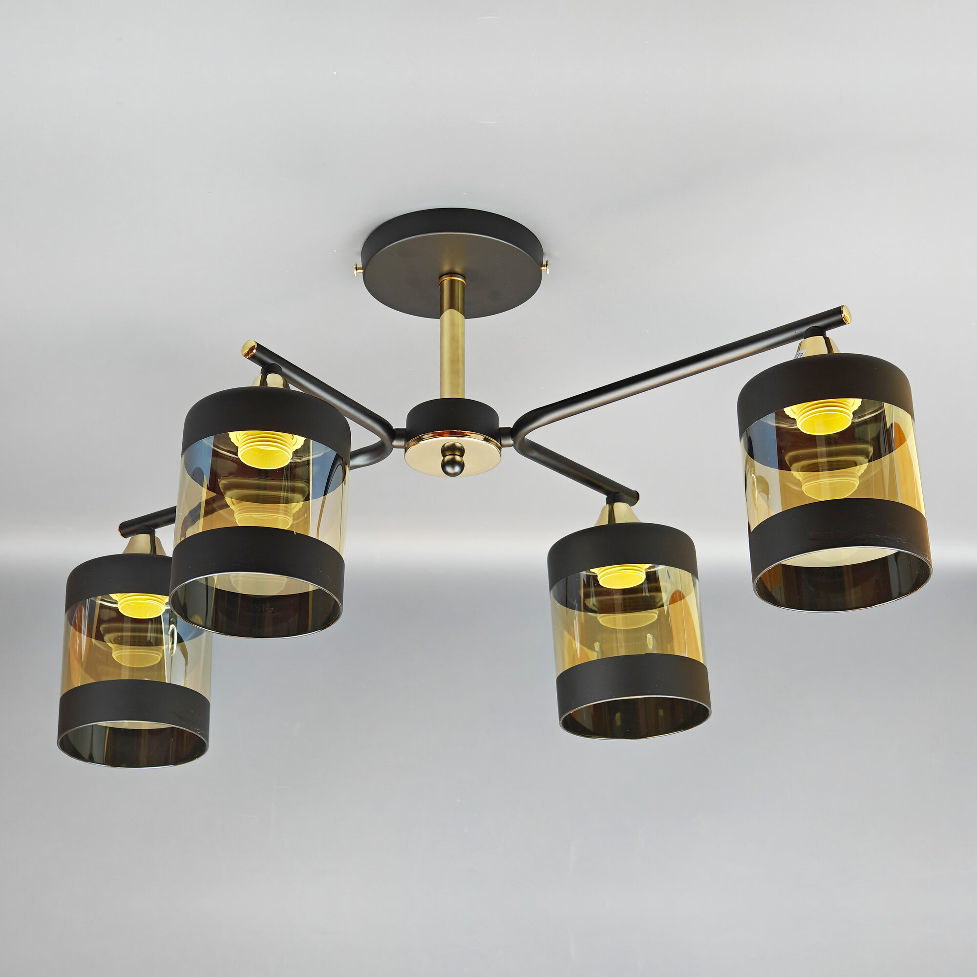 Люстра потолочная, подвесной светильник в современном стиле, JUPITER LIGHTING, MО 83-5073/4B, Е27, 4х60 Вт