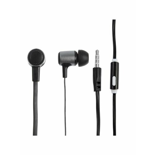 Наушники LuazON W-03 вакуумные микрофон плоский провод 410₽