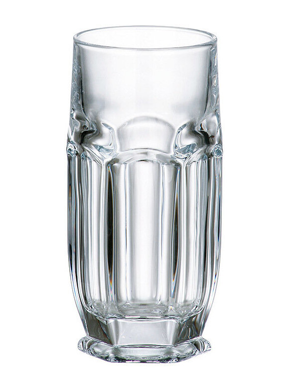 Набор стаканов для сока/воды Crystalite Bohemia "Сафари" 300 мл. / 6 шт, прозрачные