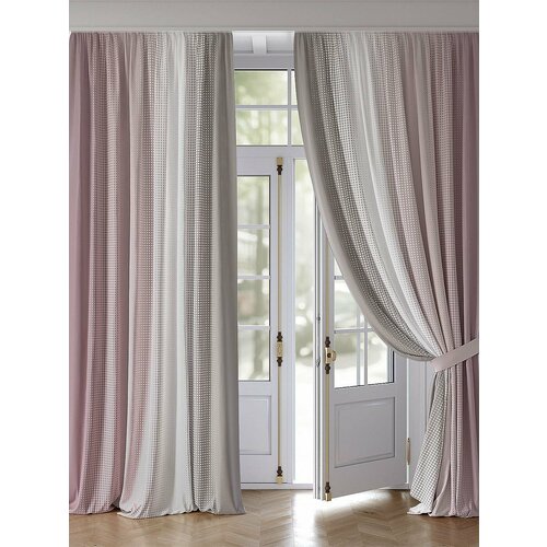 Комплекты штор AT HOME / шторы в комнату 220х320 см / Берни (Пыльно-розовый)