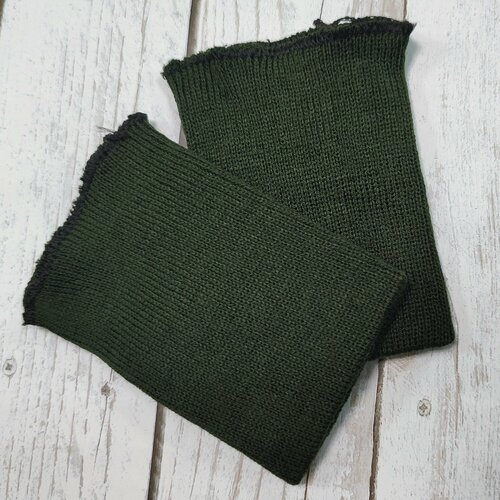 Трикотажная резинка манжет на рукава