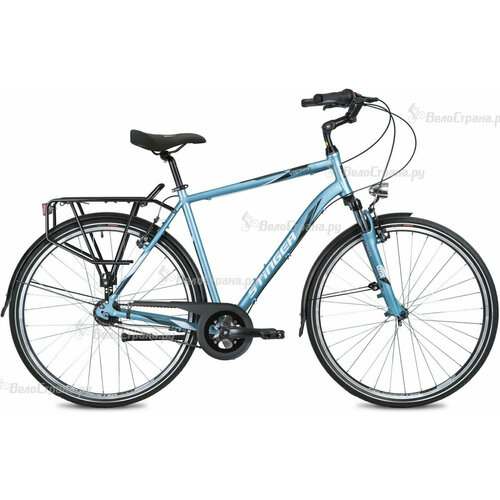 28 STINGER Vancouver Std 2021 (рама 60см, синий) велосипед stinger vancouver pro 28 2021 велосипед stinger 700c vancouver pro серебристый алюминий размер 52