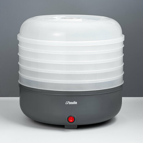Сушилка для овощей и фруктов электрическая дегидратор ВOULLE BFD-105B 5 уровней 20 л черный графит 2235₽