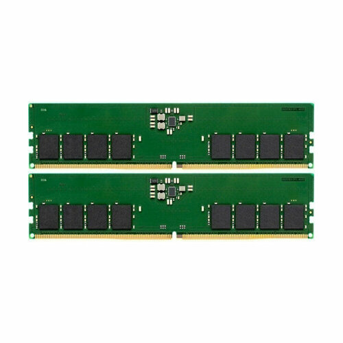 Память Kingston DDR 5 DIMM 32Gb216GB PC384004800Mhz CL40 KVR48U40BS8K2-32 1500300₽