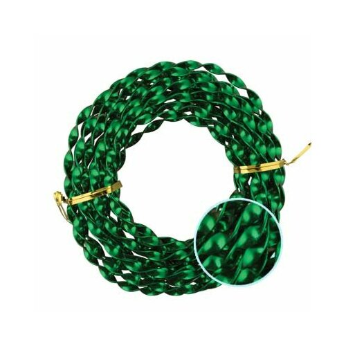 WW-art' Проволока для плетения (витая) алюминий AWT-5 d 5 мм 5 м цвет №20 розовый