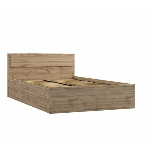 ЭКО Кровать дуэт люкс 1600 с основанием дуб вотан 11810₽