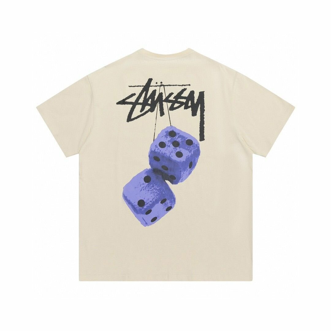 Майка Stussy, размер L EUR, бежевый