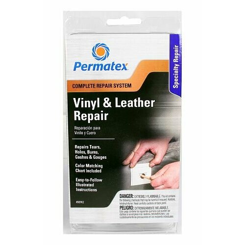 Набор профессиональный Ремонт кожи и винила 80903 7цветов PERMATEX 16 HIT 2750₽