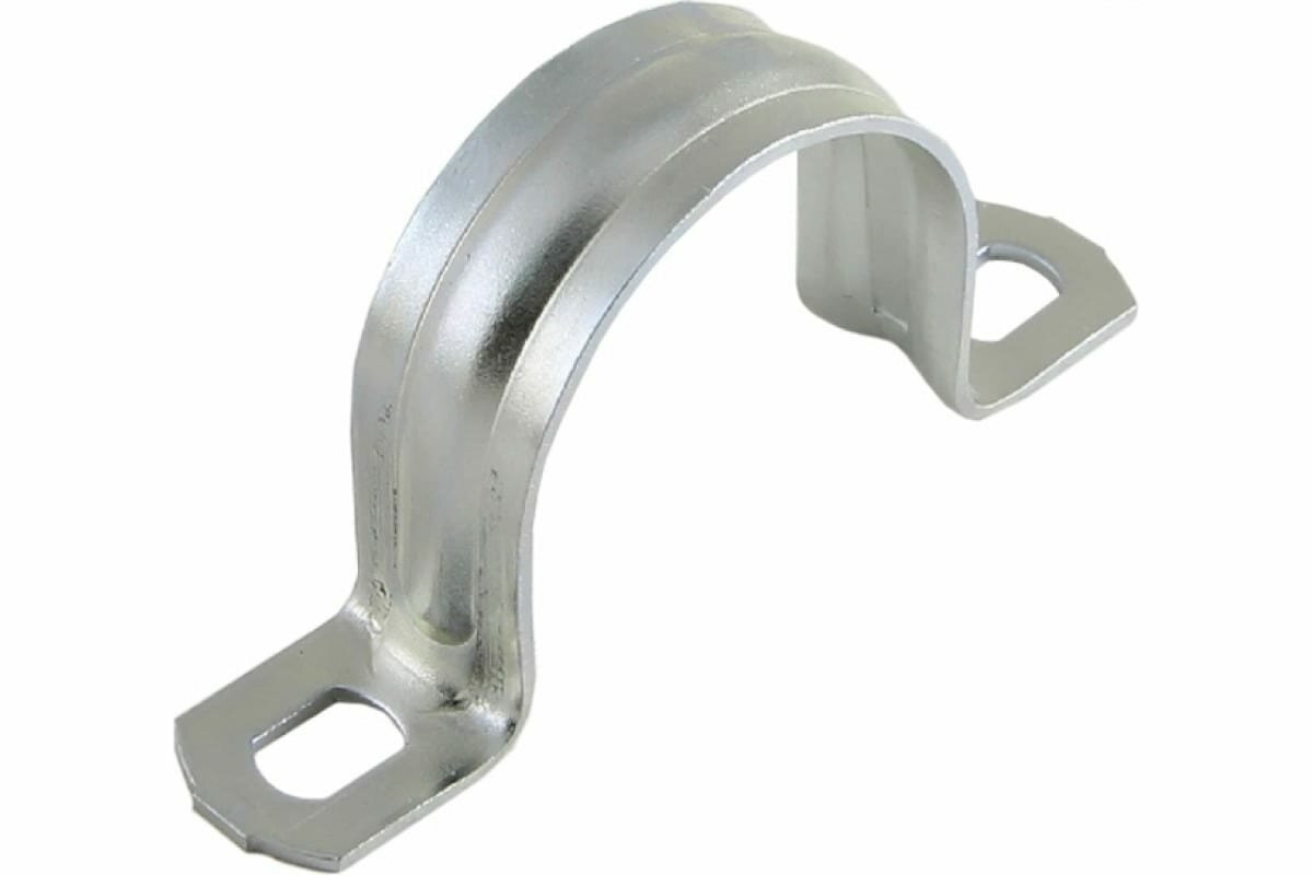 фото Скоба металлическая 2-х лапковая с внутр. d 21-22 мм, TDM SQ0409-1016 (10 шт.)