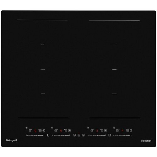 Встраиваемая электрическая варочная панель Weissgauff HI 649 Dual Flex Premium