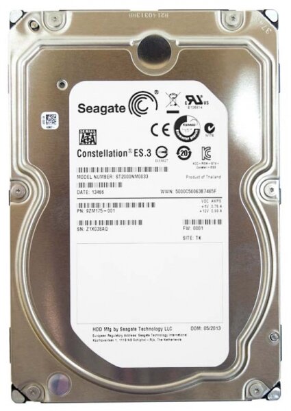 Жесткий диск Seagate 9ZM175 2Tb SATAIII 3,5" HDD
