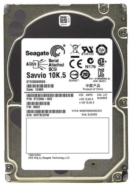 Жесткий диск Seagate 9TE066 300Gb SAS 2,5" HDD