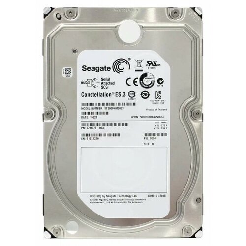 Жесткий диск Seagate 9ZM278 3Tb SAS 3,5 HDD