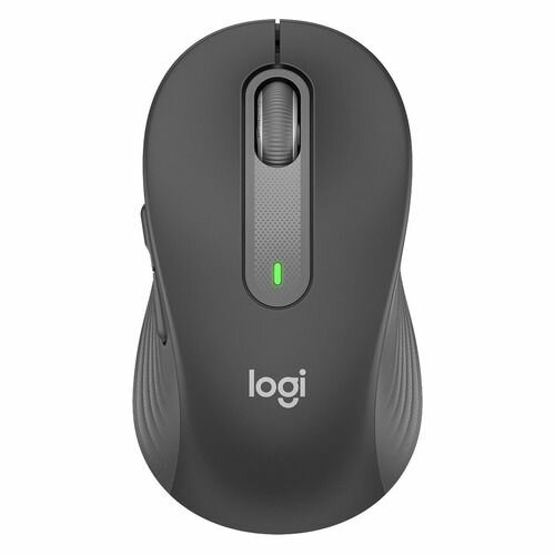 Мышь Logitech M235n, оптическая, беспроводная, USB, серый и черный [910-007129]