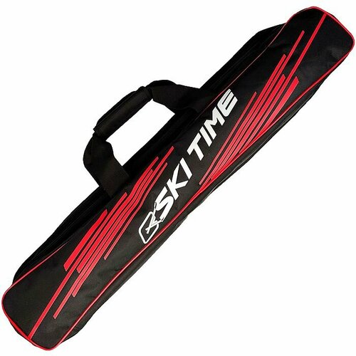 Чехол для лыжероллеров SKI TIME Big rollski bag (4 пары) (черный) (90) black adult roller ice inline skate shoes ski snow boots bag portable oxford carry bag shoulder bag big capacity waterproof