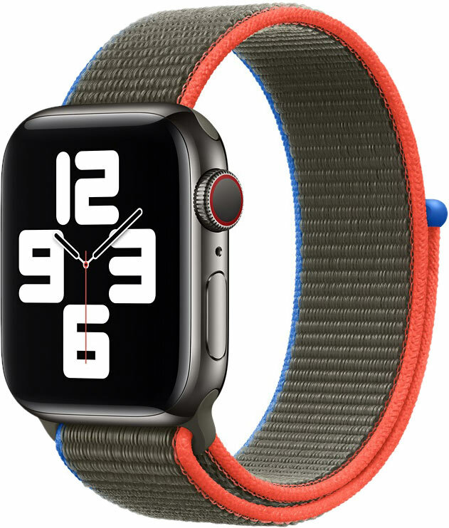 Ремешок Apple для Apple Watch 40mm Olive Sport Loop (MJFU3ZM/A)