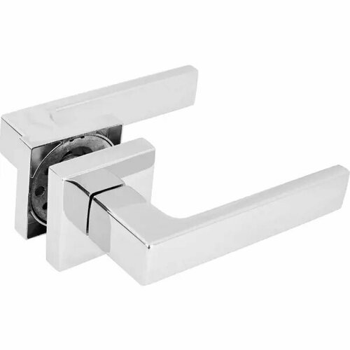 Дверные ручки 142 H комплект цвет хром 4800₽