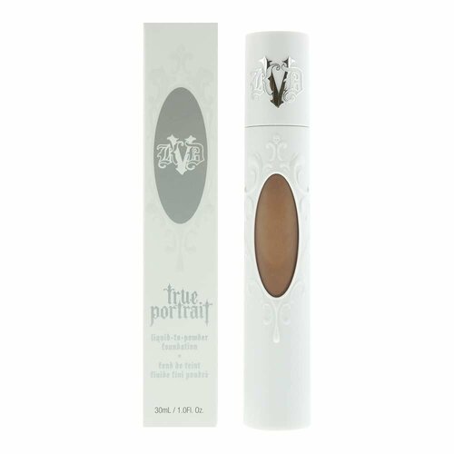 тональная основа genius feather light foundation w7 early tan Тональная основа Kat Von D True portrait liquid-to-powder foundation 074 Tan