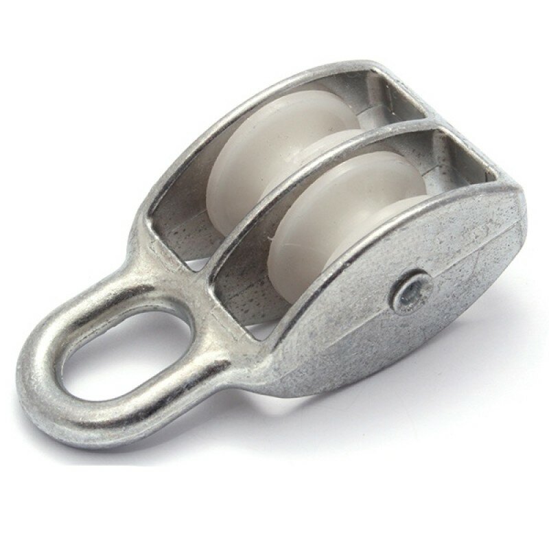 фото Блок - ролики (Двойной) для троса 3/4 20 мм