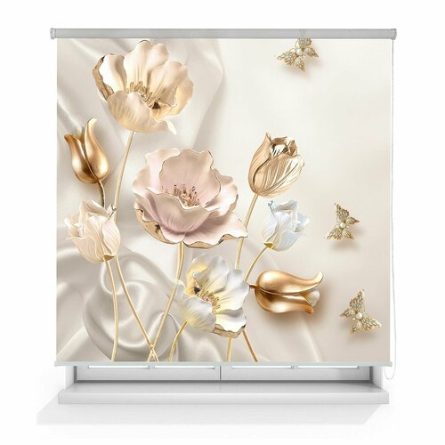 Штора рулонная МаксиLRB-0331-03 Лён 124120х170 см 4782₽