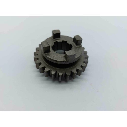 Шестерня вторичного вала коробки передач на мотоцикл TTR250 C-3 (25Т)