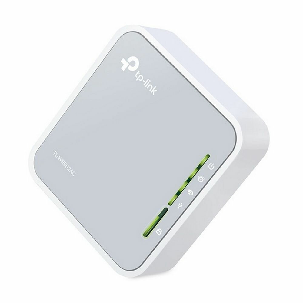 Компактный портативный Wi-Fi роутер TP-LINK AC750 (TL-WR902AC)
