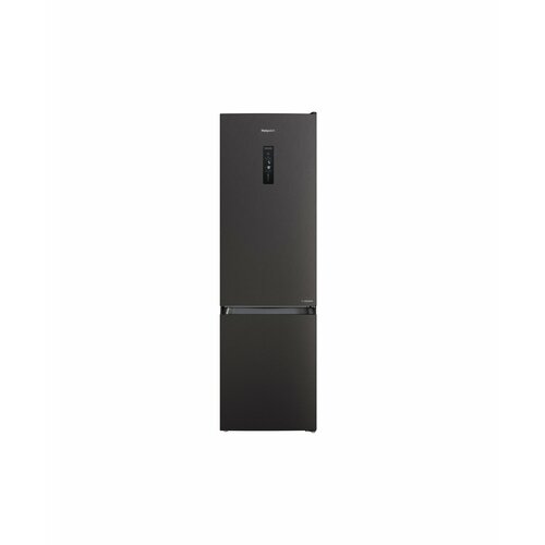 фото Двухкамерный холодильник hotpoint ht 8201i dx o3, no frost, темно-серый