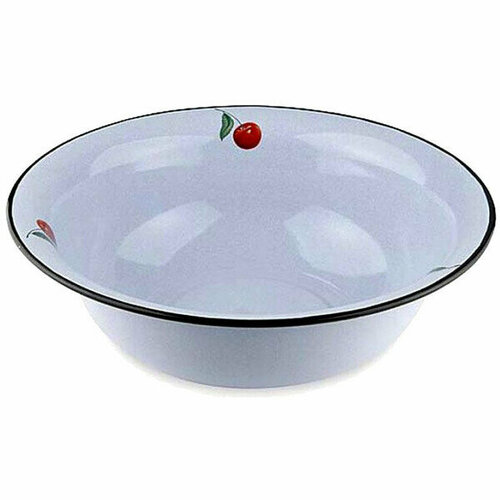 Таз эмалированный 9 л декор 4