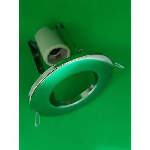 3шт Светильник встраиваемый под лампу R50 хром