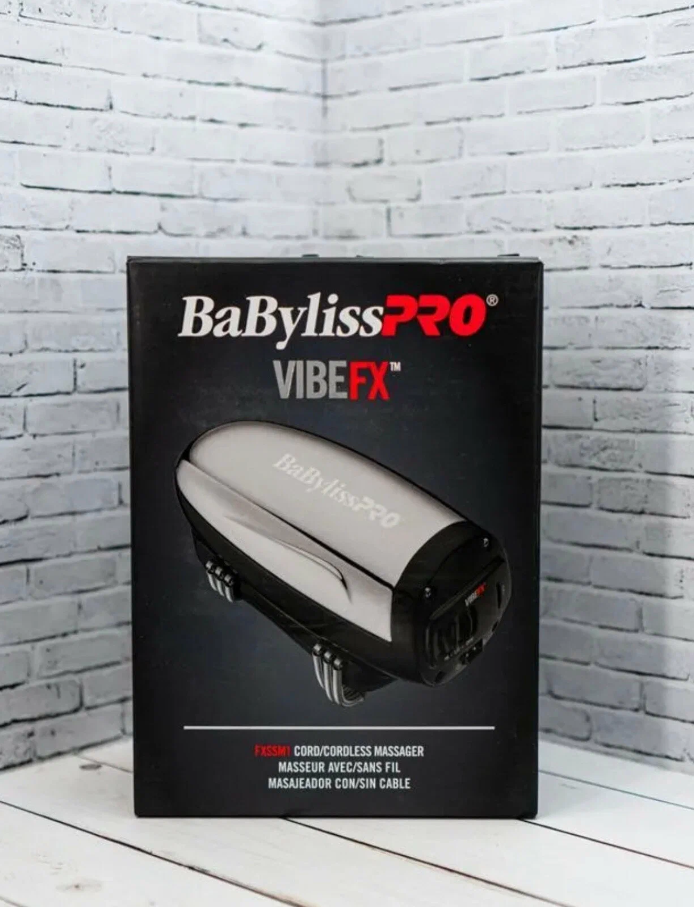 Профессиональный беспроводной массажер Babyliss PRO VIBE FX Fxssm1