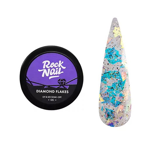 ROCKNAIL Diamond Flakes Гель-краска 40 Cartier Bracelet 936₽