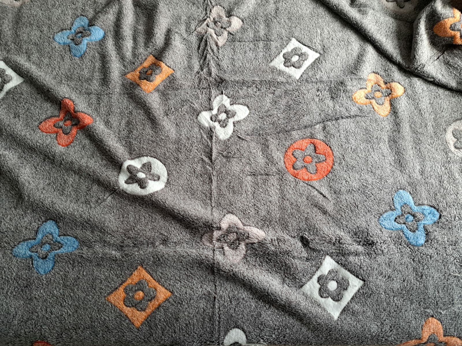 фото Плед 2х спальный Мозайка