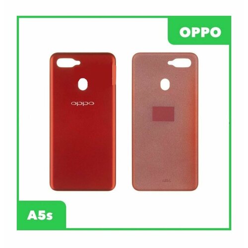 Задняя крышка для OPPO A5s (CPH1909) (красный) дисплей с тачскрином для oppo a5s cph1909 oppo a12 cph2083 oppo ax7 cph1903 realme 3 rmx1821 черный ref or