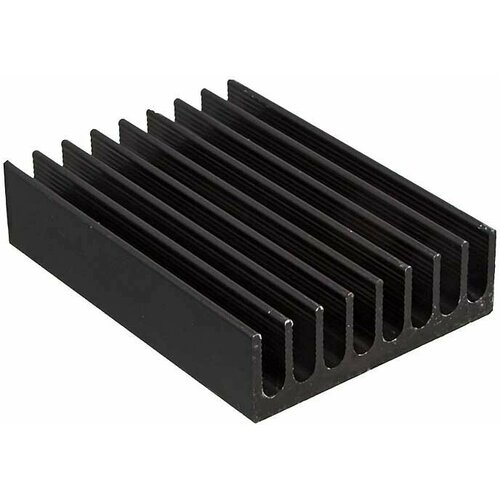 HS183-70 Радиатор охлаждения воздушный алюминиевый с чернением 990₽