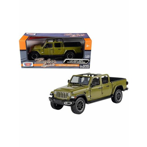 Машина металлическая коллекционная 1:27 Jeep Gladiator Overland 2021