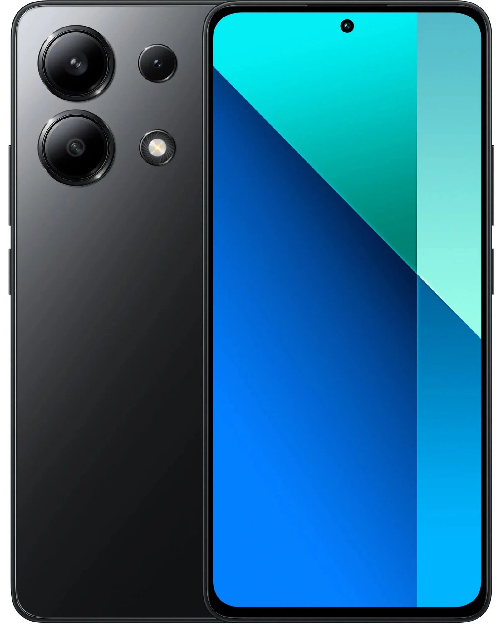 Смартфон Xiaomi Redmi Note 13 4G 8/256 ГБ RU, Dual nano SIM, midnight black