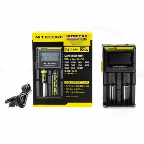 Зарядное устройство NITECORE D2 (D2) на 2*АКБ