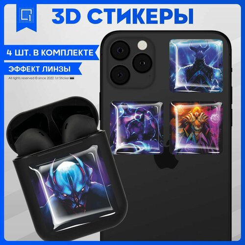 Наклейки на телефон 3D Стикеры Дота 2 стикеры наклейки для ноутбука дота 2 фейслейс войд