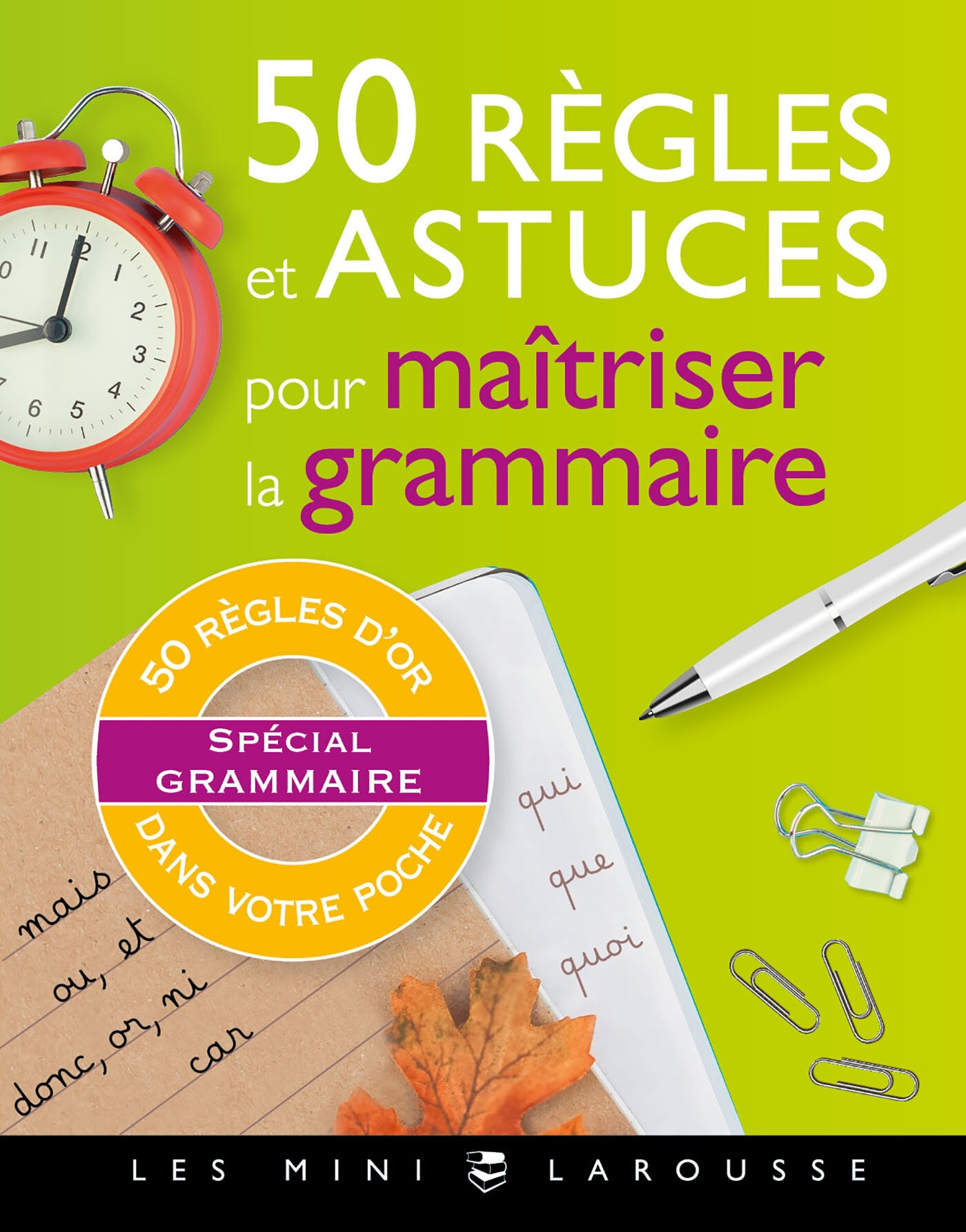 50 regles et astuces de grammaire / Книга на Французском - фото №1
