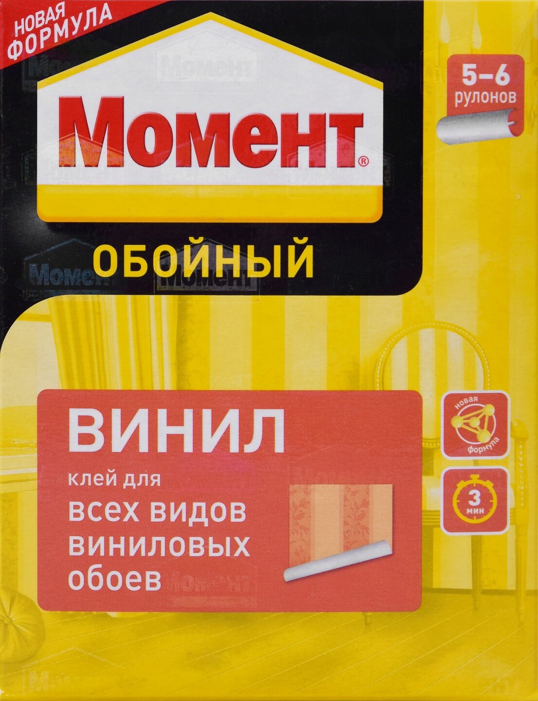 фото Клей обойный момент Винил 200г.