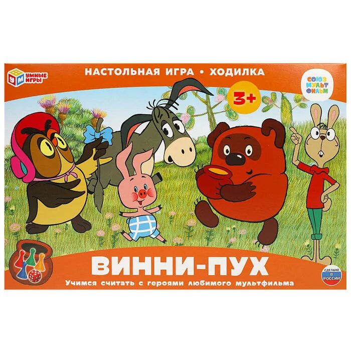 Настольная игра-ходилка от Союзмультфильм Винни-Пух