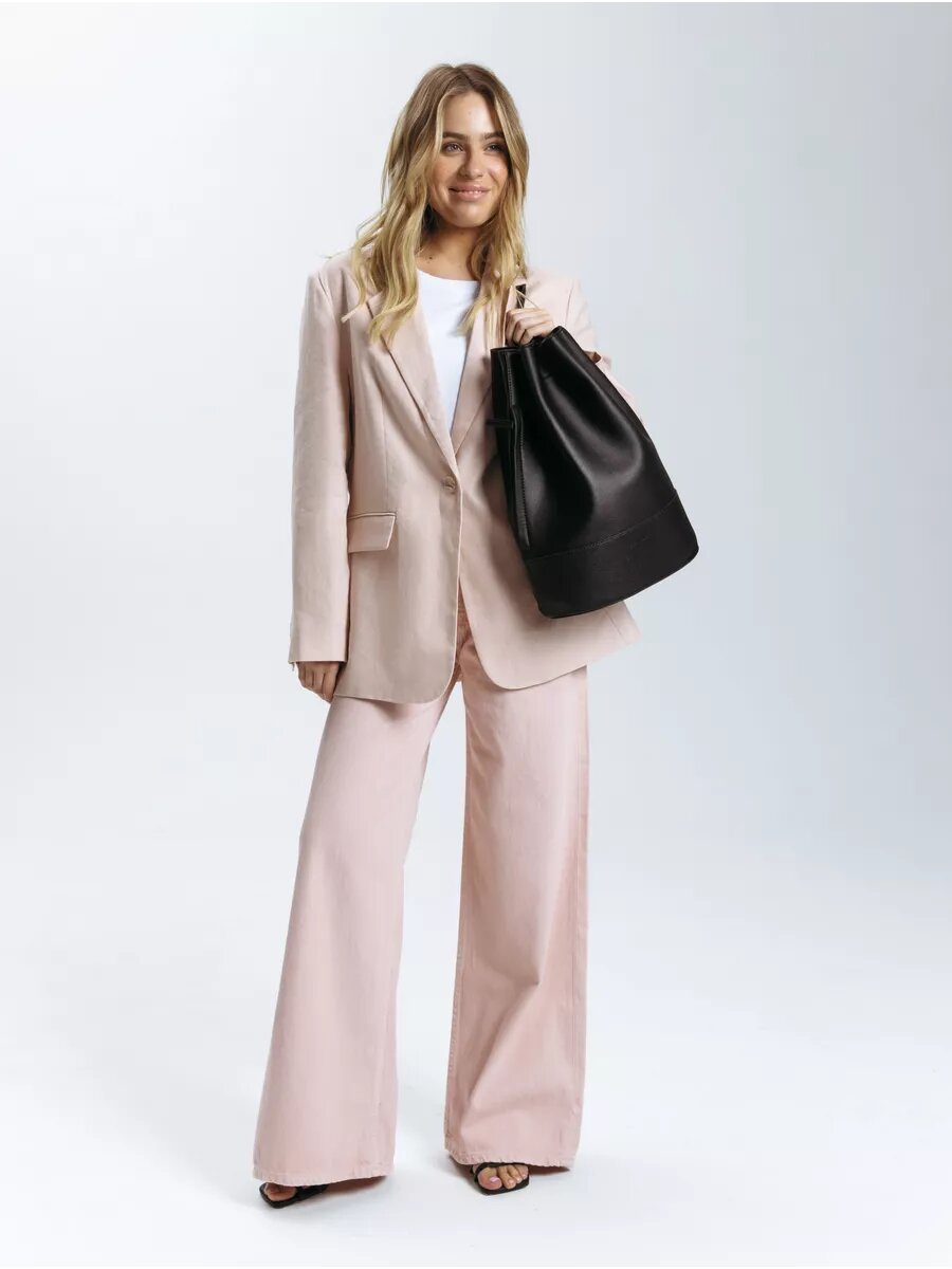 Рюкзак торба nstc.moscow, фактура гладкая, черный — фото 1